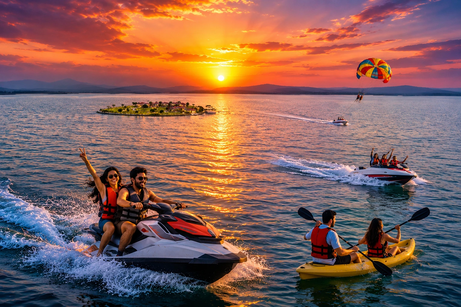 Read more about the article Sarsi Island बाणसागर बांध पर सरसी द्वीप